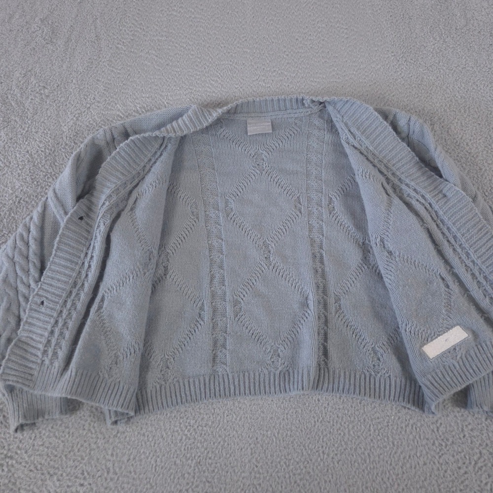 Taylor Swift Cardigan Womens M/L Grey TTPD The Tortured Poets Department Knit - Picture 5 of 10